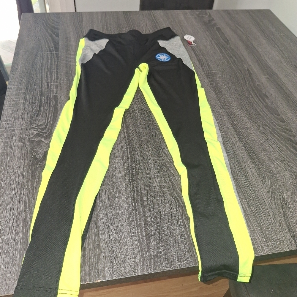 Zone Pro Black Performance Leggings- W Sz Small